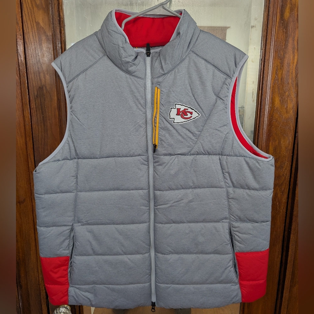 KC Chiefs Nike Puffer Vest